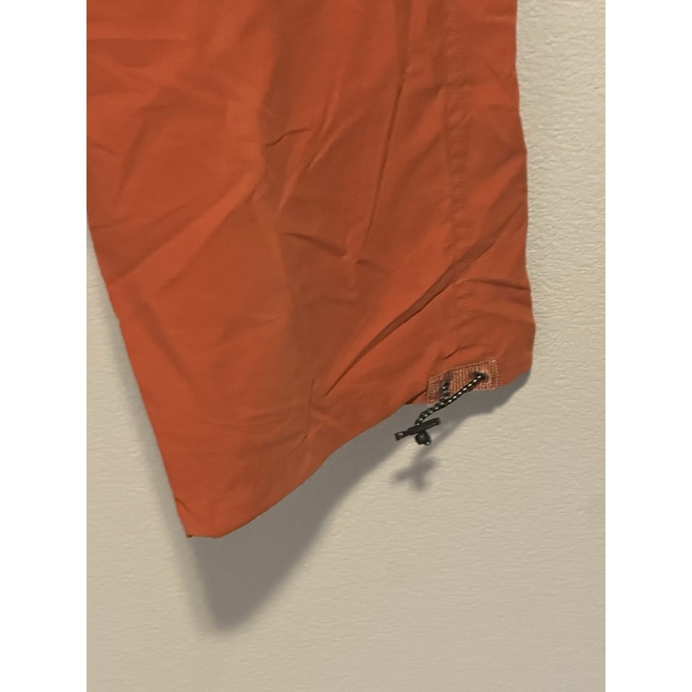 VIBES MEN XL Cargo Pants Convertible Baggy Orange Skater Paratrooper VTG Y2K NWT - Picture 5 of 13